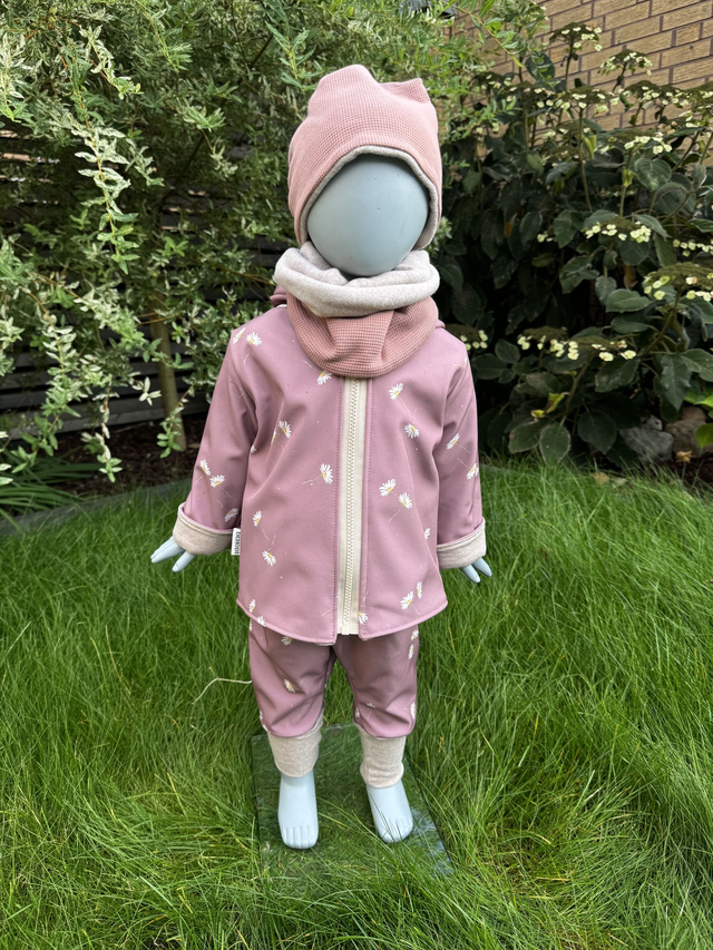 Softshell-Set Blumen, Hose & Jacke - Dehodi