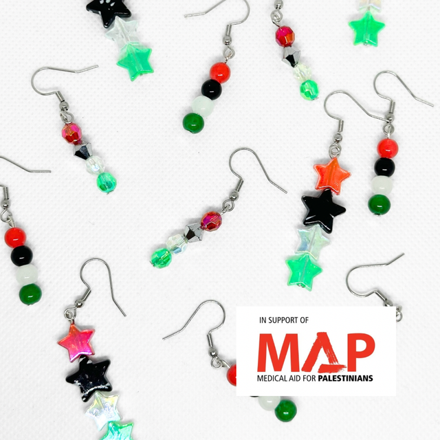 Palestine Flag Earrings