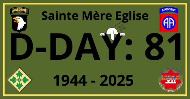 Plaque Anniversaire 81