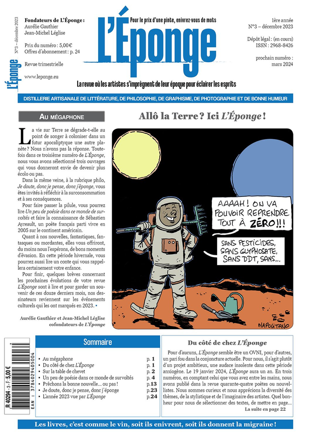 L'Éponge n°3 - déc23/fév24 (version numérique en PDF)
