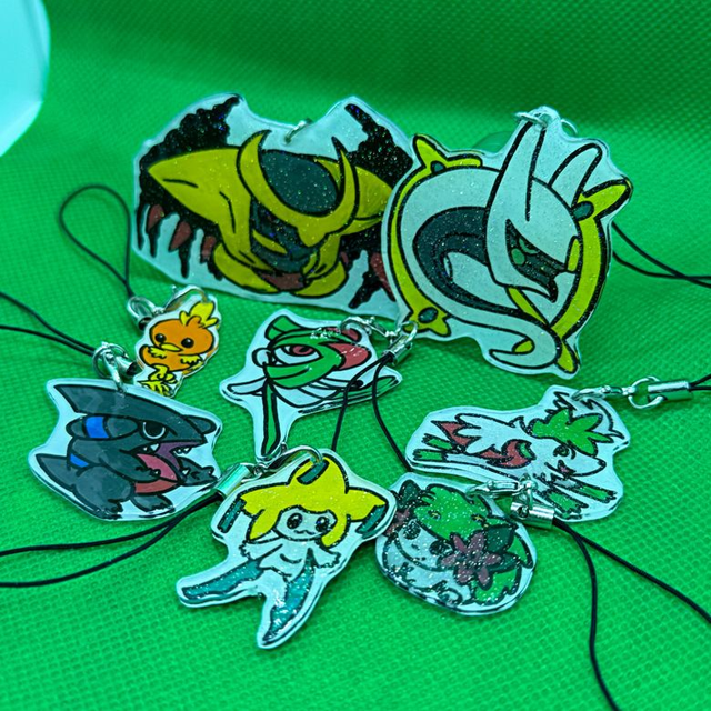Pokemon handmade phone charms n3
