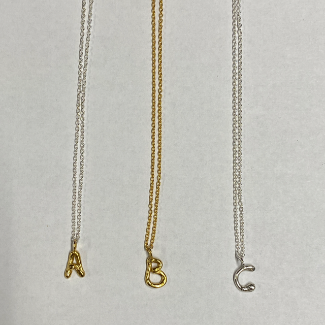 Doodle Letters Pendant