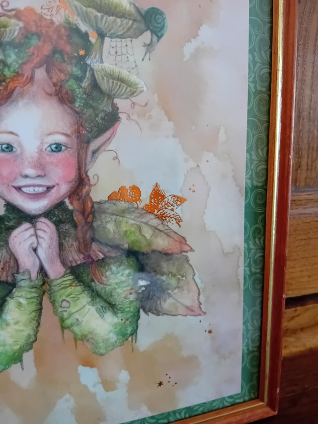 Grand cadre - "Fée de la Forêt"