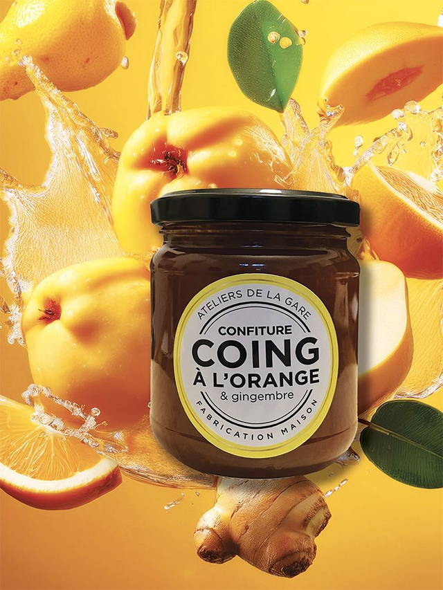 COING à l'orange et gingembre