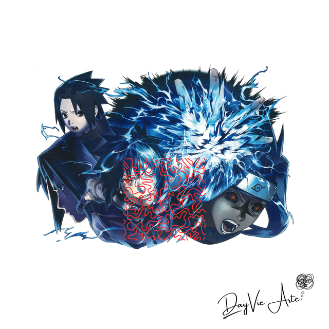 Sasuke Mille Oiseaux - 🍥Naruto