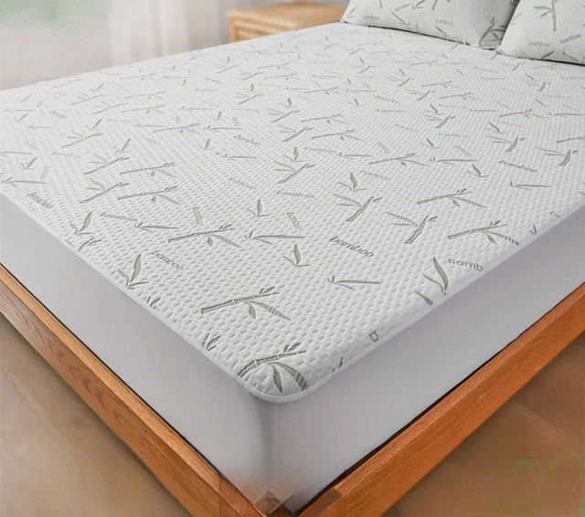 Protège matelas bambou