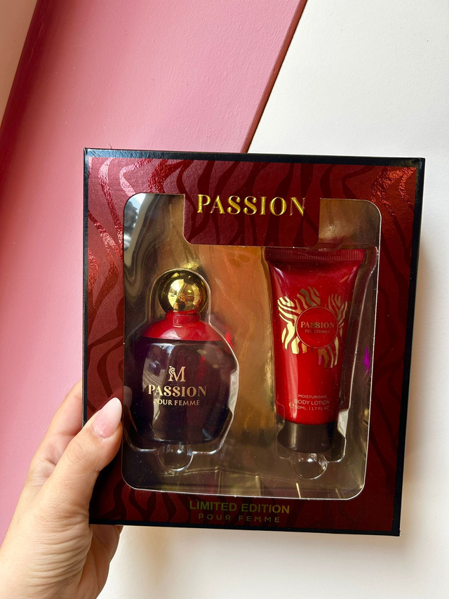 Passion set profumo+crema corpo