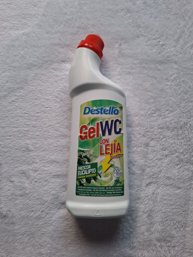 Gel wc DESTELLO - Avec Javel - Eucalyptus - 750ml