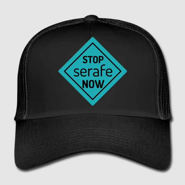Baseball Cap «STOP SERAFE NOW»