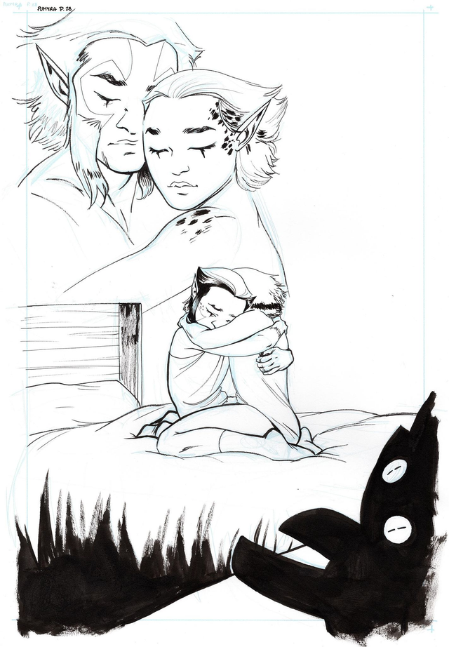 09/2025 - ThunderCats : Pumyra #1 Page 28 - ORIGINAL, A3 (11.7x16.5)