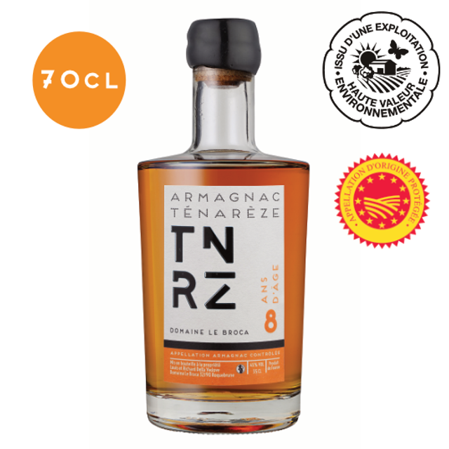 Armagnac Ténarèze Le Broca 8 ans-70cl 