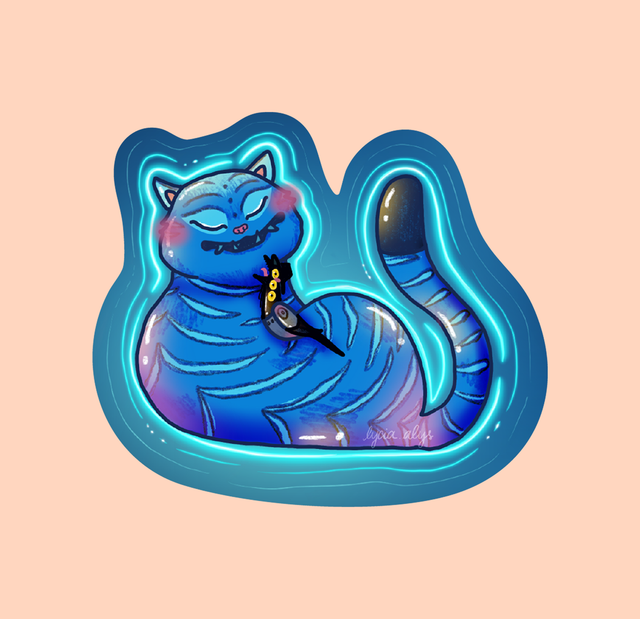 KPop Demon Hunters - Tigre Derpy 2 - sticker 
