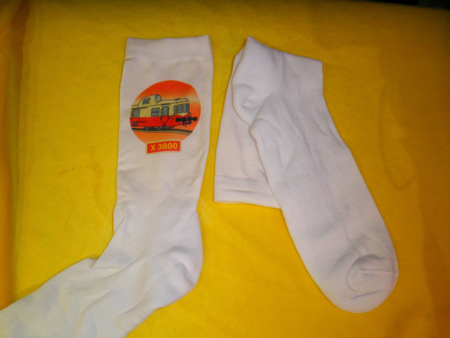 Chaussettes Autorail Picasso