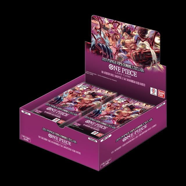 One Piece OP11 : Des Poings Vifs Comme l'Eclair Display De Boosters VF