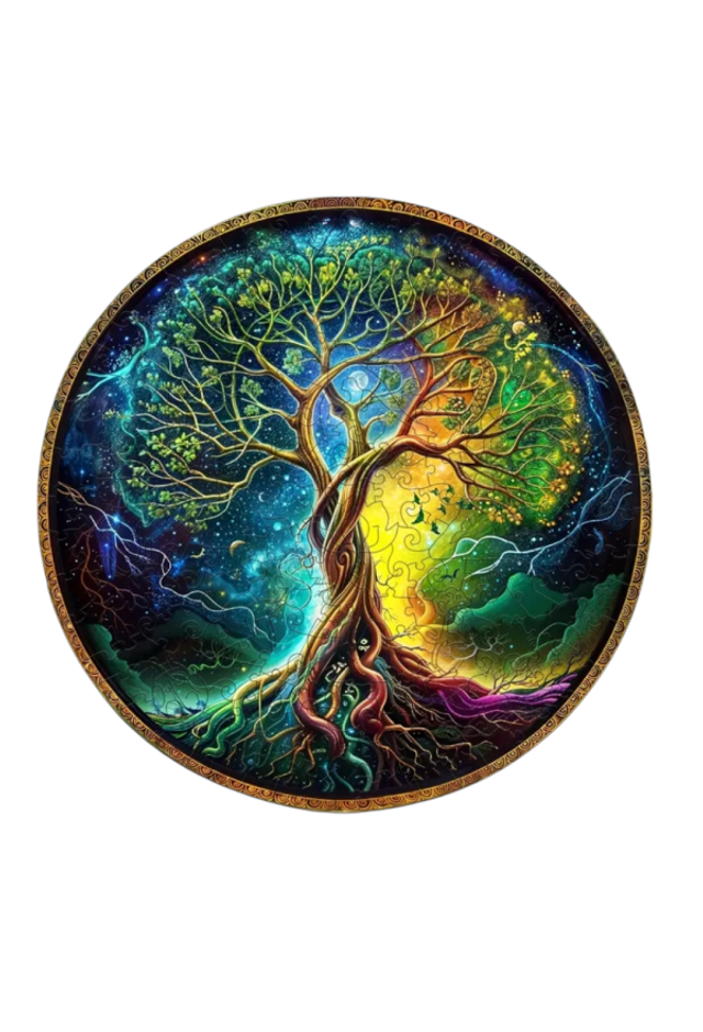 Wooden Puzzle tree of life
