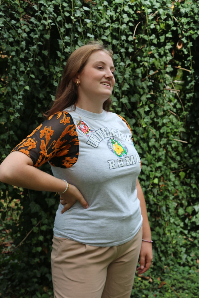 T-shirt Universitaire Dragon Ball Z Customisé Taille XL