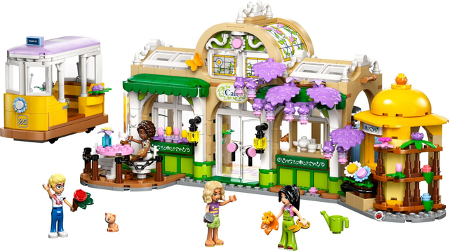 LEGO 42671 Pflanzencafé und Blumenkiosk