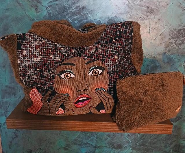 Sac fourre-tout avec pochette 