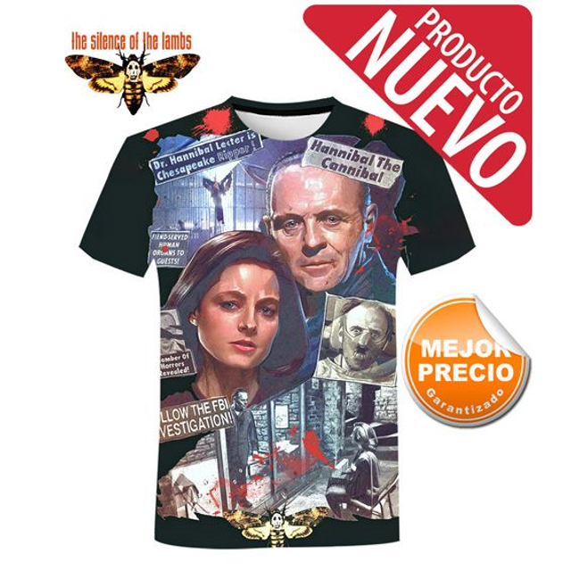 Camiseta El Silencio de los Corderos 01