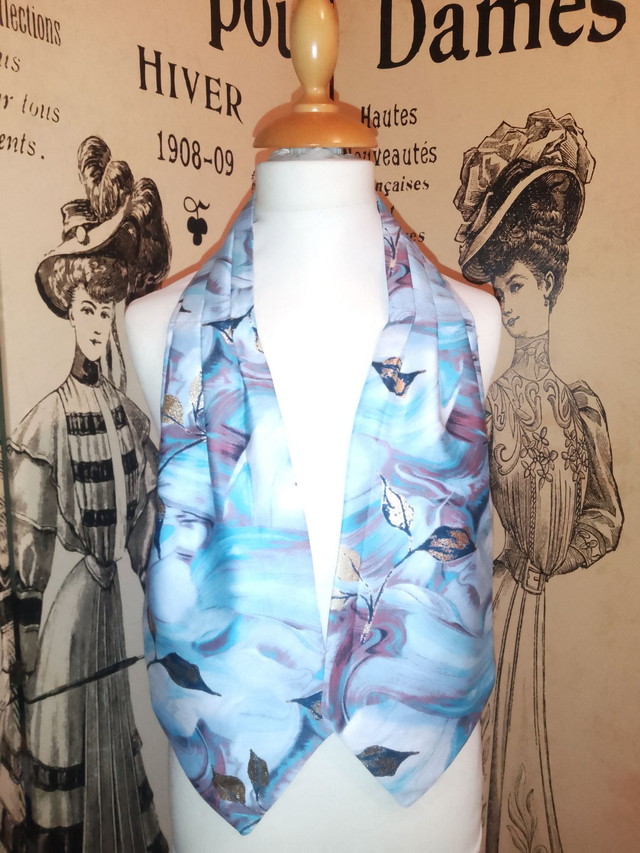 [Préco] Ascot Lavallière Artisanal en Soie ou Wax - Élégance et Style Intemporel et Non Genré