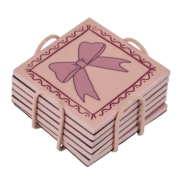 Onderzetters ‘strikjes’