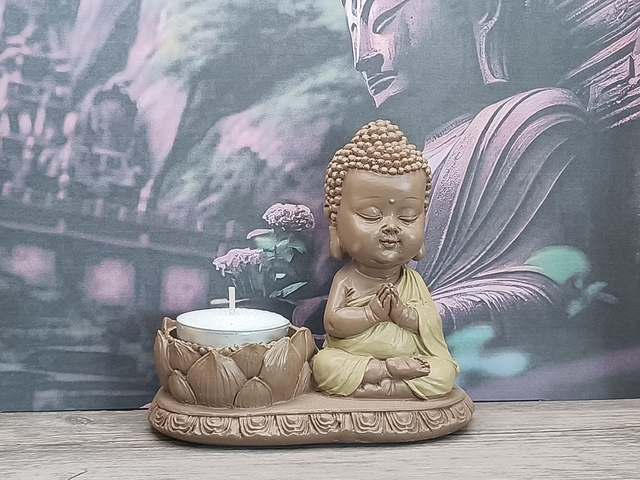 Bouddha chauffe plat