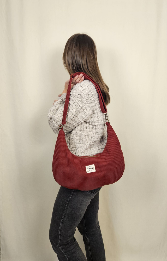 Le sac croissant framboise