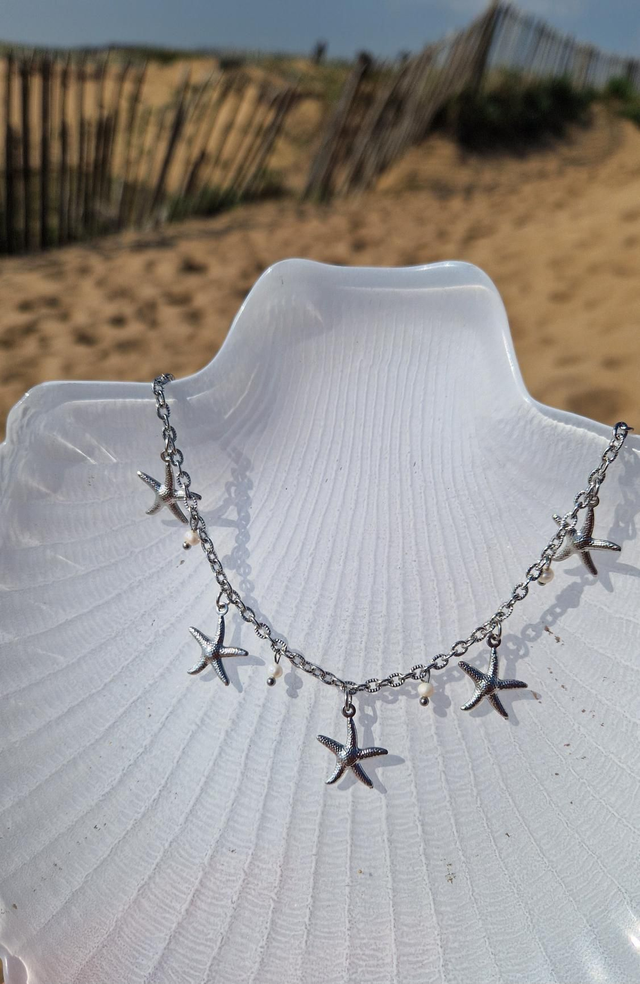 Collier étoile marine