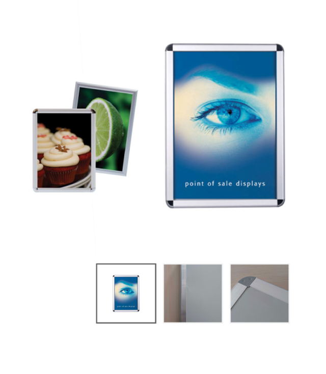 cadre clip alu signalétique intérieur-Franck Design