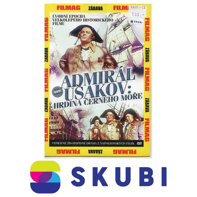 DVD Admirál Ušakov - Hrdina Černého moře / Адмирал Ушаков - česky, rusky