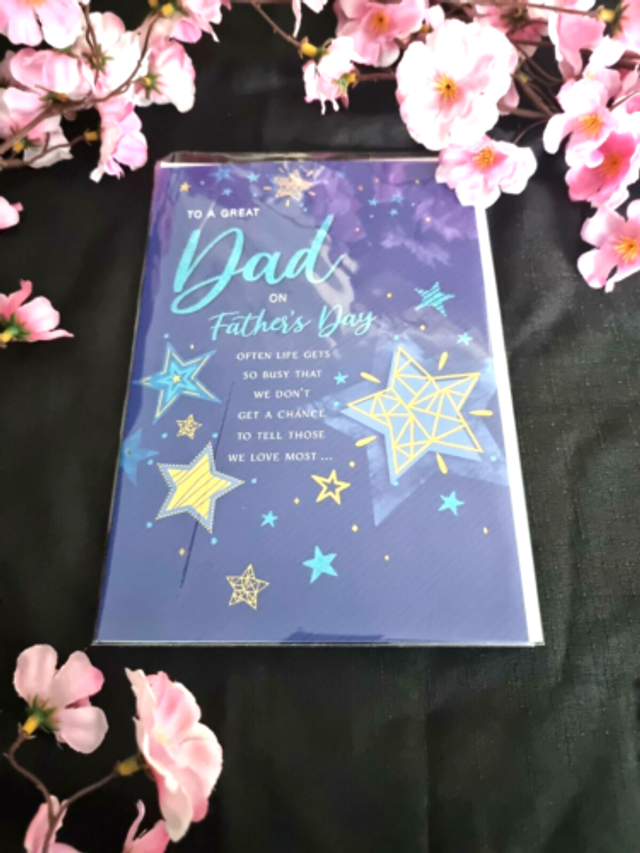 To A Great Dad On Father's Day Card