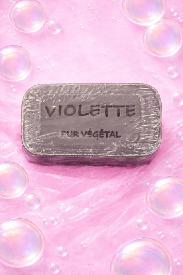 Savon à l'huile d'argan Violette 