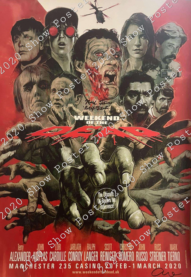 2020 Official Show Poster - Artist &amp; Guest Signed