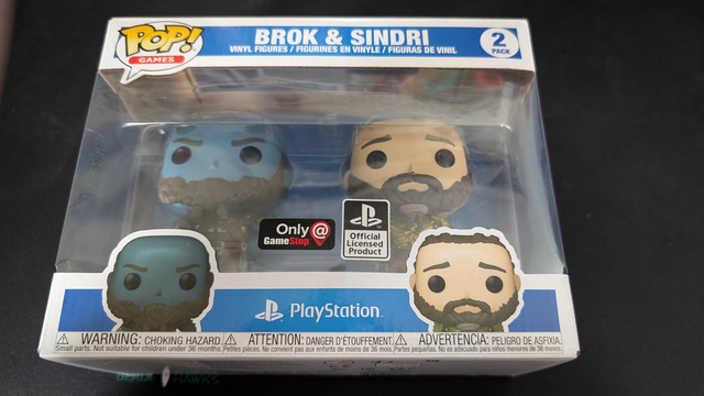 Funko Pop Playstation God Of War Brok and Sindri 2 Pack 