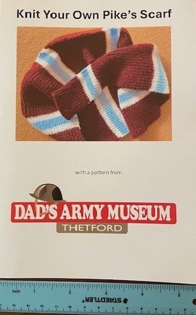 Knitting Pattern - Pike`s Scarf