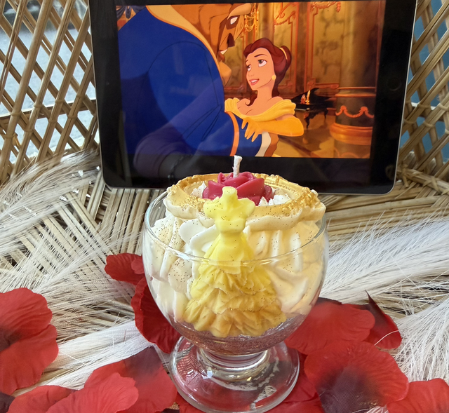 🕯 Bougie “La Belle et la Bête” – 130g