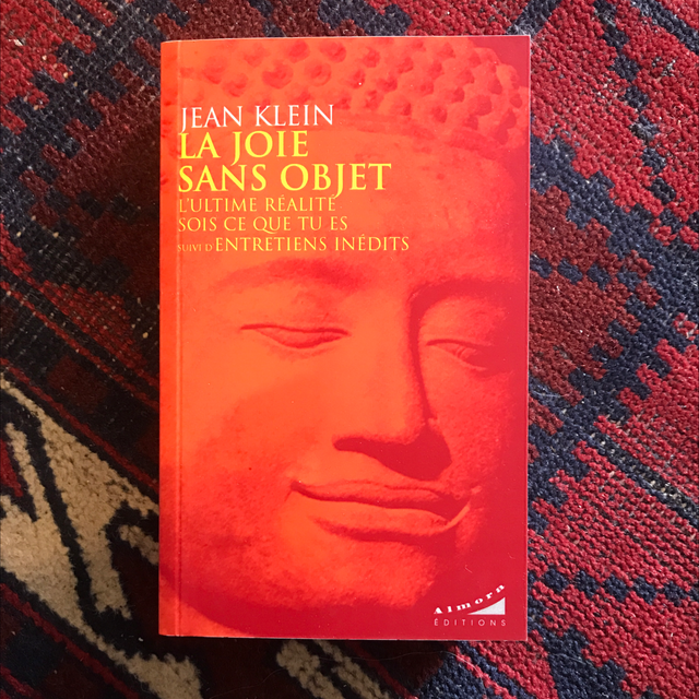 KLEIN Jean - La Joie Sans Objet