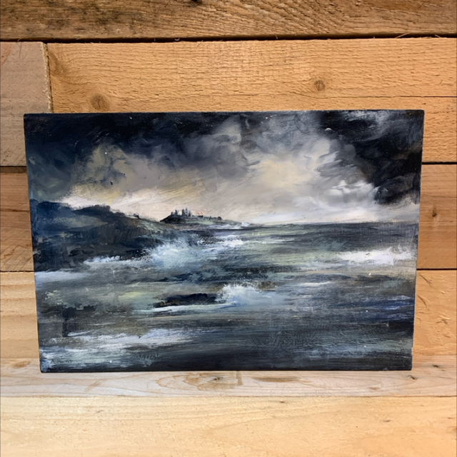 Stormy Dunstanburgh