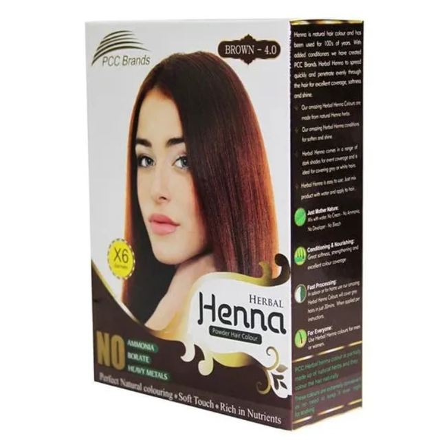 PCC Brand Henna Powder Brown