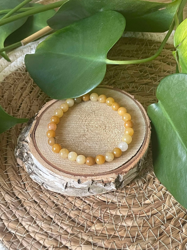 Bracelet Jade Jaune