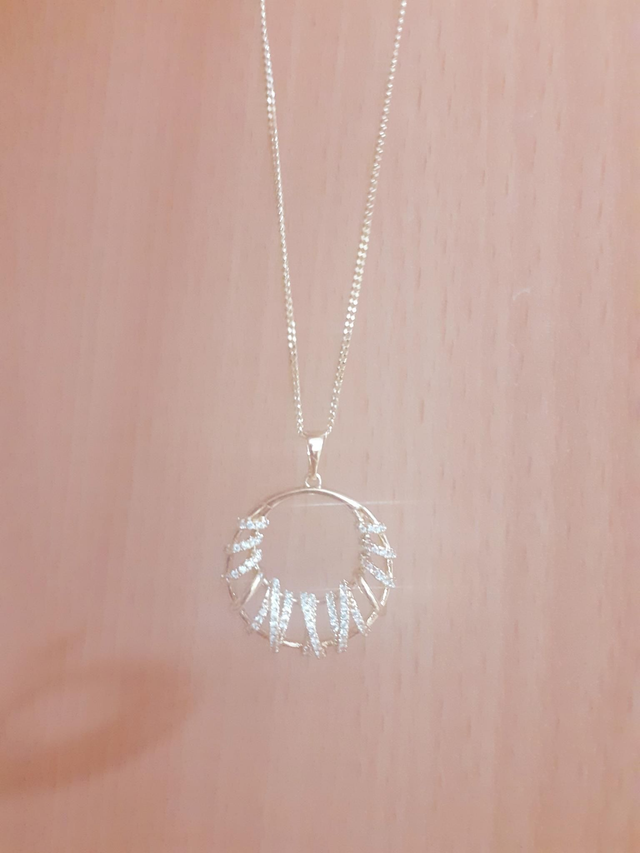 Collier Circle strass