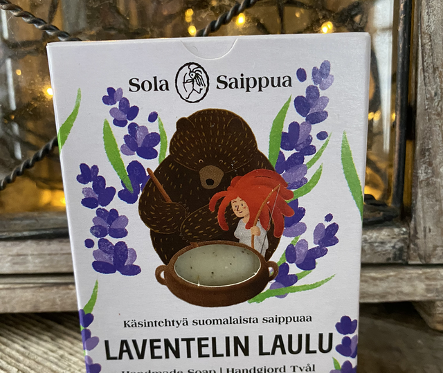 Laventelin Laulu -saippua