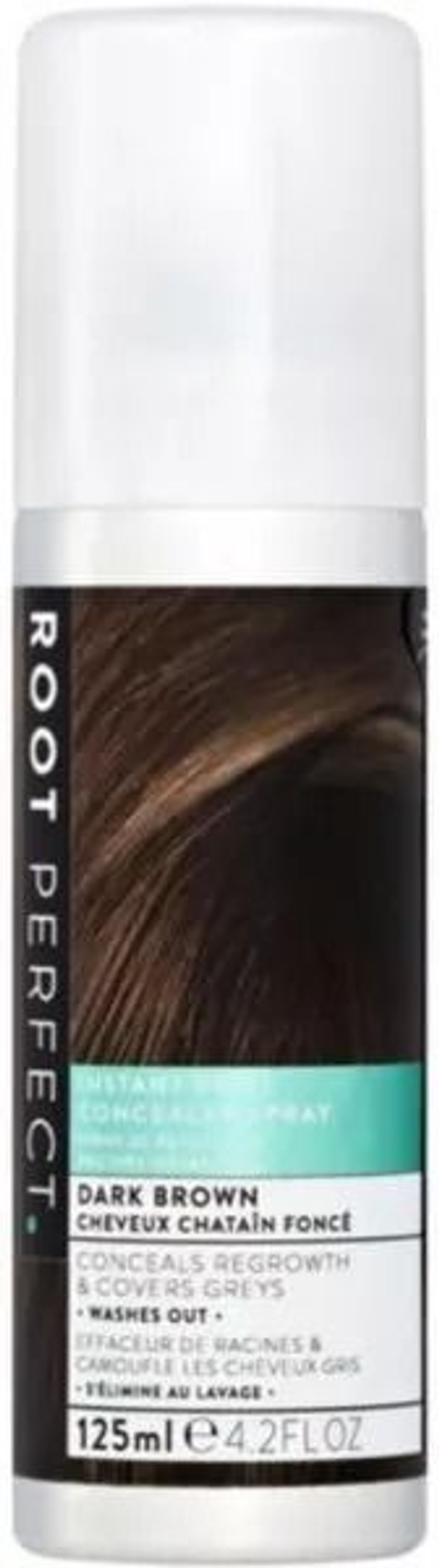 ROOT PERFECT: ROOT CONCEALER SPRAY 125ML - DARK BROWN