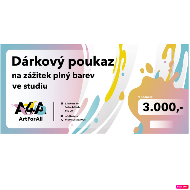 Dárkový poukaz 3.000,-