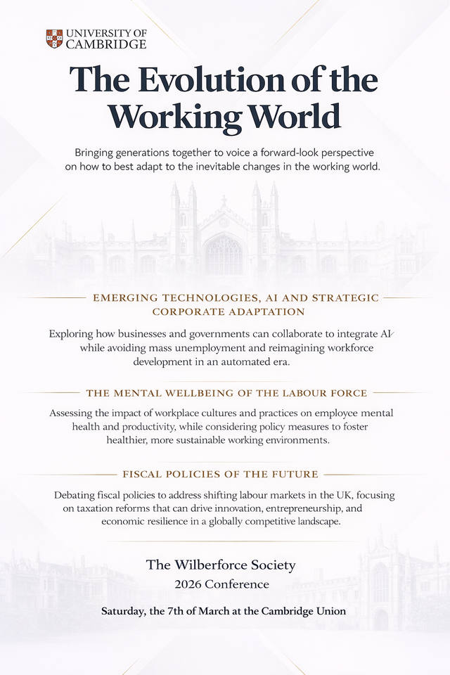 TWS Conference 2026 - Cambridge Students Tickets 