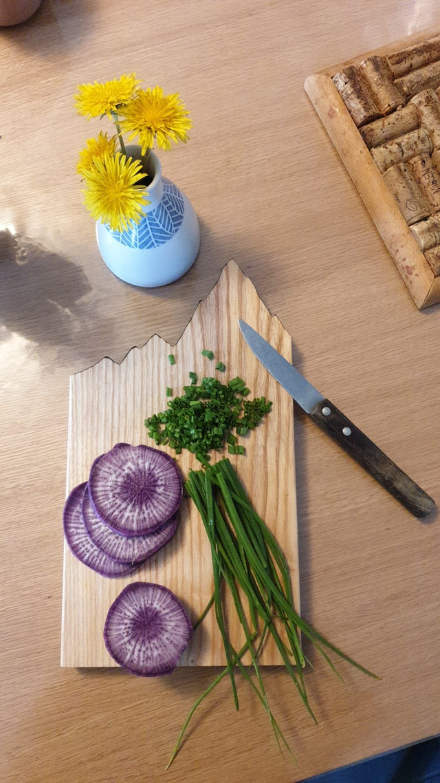 Planche à découper - Montagne