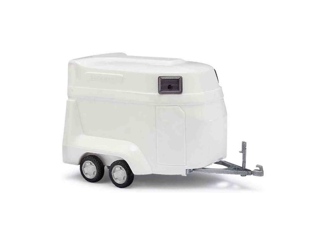 Remorque de transport de chevaux en kit Busch 60265 H0