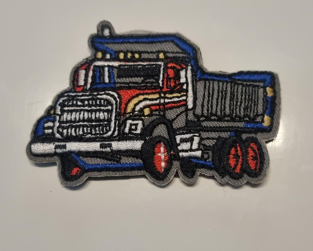 Écusson camion benne 