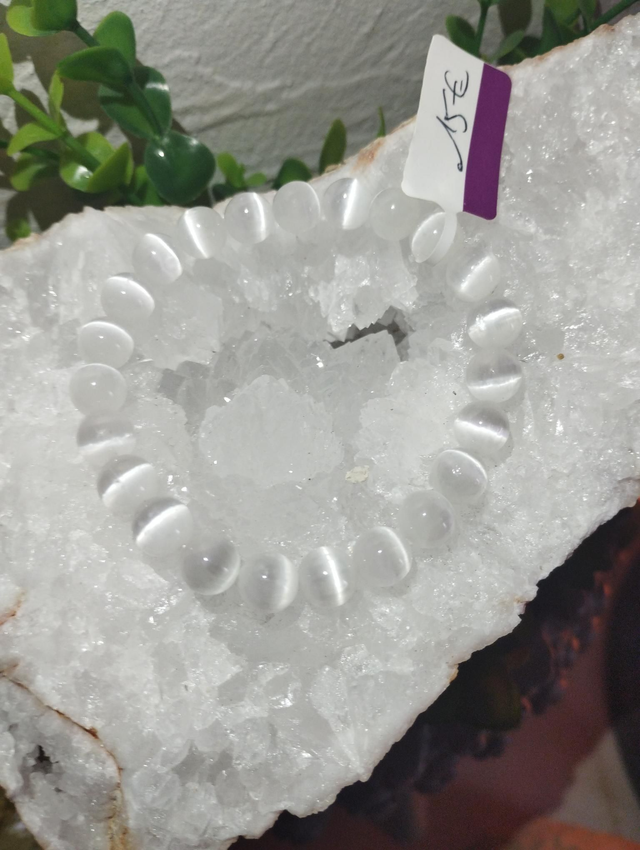 Bracelet Sélénite 8mm