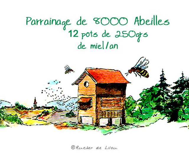 Parrainage de 8000 Abeilles